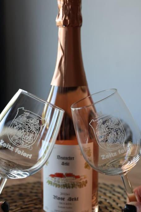 Ferienwohnung Weingut Lahmer August Kretzschau Luaran gambar